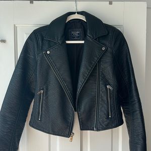 Abercrombie Faux Leather Jacket